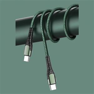 کابل تبدیل USB-C به USB-C الدینو مدل LC-101 طول 1 متر ارسال رایگان 