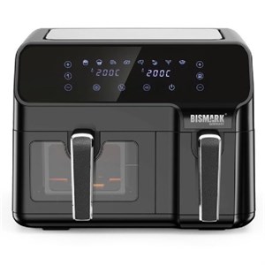 سرخ کن دو قلو 9 لیتری بیسمارک مدل BM3603
