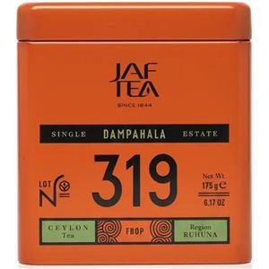 چای سیاه تک خاستگاه جف تی دامپاهالا 319 قوطی فلزی ۱۷۵ گرمی JAF TEA Single Estate Dampahala
