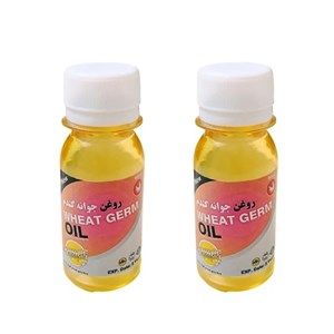 روغن جوانه گندم پامکا مدل پایه حجم 60 میلی لیتر مجموعه 2 عددی