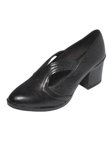 کفش پاشنه دار زنانه مدل پروانه رنگ مشکی