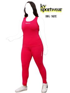 ست تیشرت شلوار سایز یزرگ ورزشی زنانه NIKE کد 0013