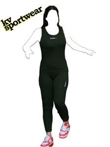 ست مانتو شلوار نیم زیپ فینگردار سایز بزرگ ورزشی زنانه NIKE کد 002