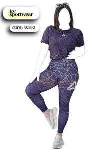 ست کراپ لگ سایز بزرگ ورزشی زنانه adidas کد 001