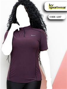 ست کراپ شلوارک سایز بزرگ ورزشی زنانه Reebok کد 006