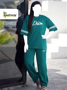 ست تیشرت شلوار سایز بزرگ زنانه NIKE کد 0014