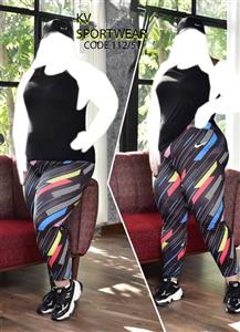 ست مانتو شلوار کلاهدار سایز بزرگ ورزشی زنانه NIKE کد 004
