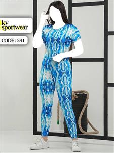 ست نیمتنه لگ فینگردار ورزشی زنانه GYM SHARK کد 001