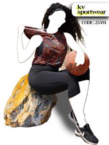 ست نیم تنه و کاور ورزشی زنانه NIKE کد 002