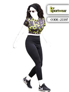 ست کراپ لگ سایز بزرگ ورزشی زنانه Reebok کد 001