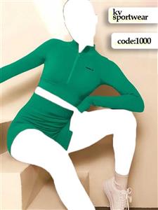 ست کراپ شورتک ورزشی زنانه Reebok کد 002