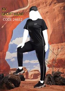 ست تیشرت شلوار سایز بزرگ ورزشی زنانه NIKE کد 0025