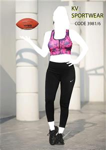 ست نیم تنه لگ ورزشی زنانه NIKE کد 0021