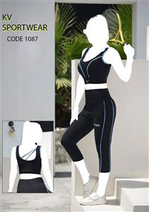 ست نیمتنه لگ برمودا ورزشی زنانه NIKE کد 002