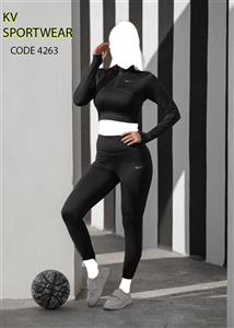 سویشرت تک فینگردار ورزشی زنانه NIKE کد 0012