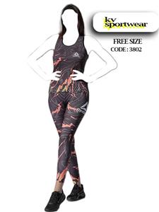 ست تاپ لگ ورزشی زنانه UNDER ARMOUR کد 001