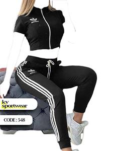 تیشرت شلوار نخی سایز بزرگ زنانه NIKE کد 003