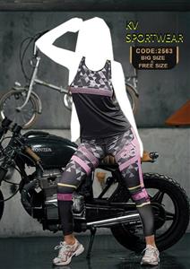ست تاپ و لگ ورزشی زنانه UNDER ARMOUR کد 003