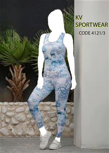 ست تاپ و لگ ورزشی زنانه adidas کد 0011