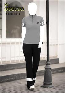 ست تیشرت شلوار دمپا ورزشی زنانه adidas کد 0017