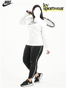 ست تیشرت شلوار سایز بزرگ تمرینی زنانه NIKE کد 002