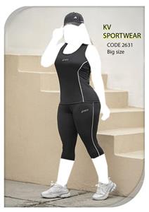 ست تاپ شلوارک سایز بزرگ ورزشی زنانه UNDER ARMOUR کد 005
