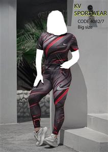 ست کراپ لگ سایز بزرگ ورزشی زنانه UNDER ARMOUR کد 003