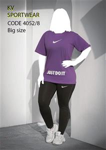 ست کراپ لگ سایز بزرگ ورزشی زنانه Reebok کد 003