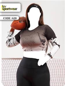 تونیک فینگردار ورزشی زنانه UNDER ARMOUR کد 001