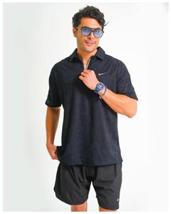 تیشرت نیم زیپ مردانه NIKE کد 002