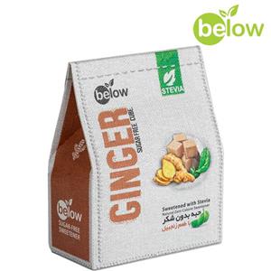 حبه زنجبیل بدون شکر استویا - 300 گرمی بی لو