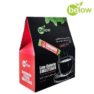ساشه شیرین کننده اریتریتول و استویا دارچین - 50 عددی بی لو