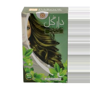 رنگ موی گیاهی قهوه ای تیره - دارگل