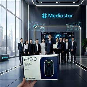 گیرنده فول اچ دی برند مدیا استار مدل R130 قابلیت ست کردن تمام ریموت کنترل های مدیا استار ورژن ۲