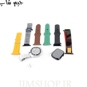 پک ساعت هوشمند و ساعت عقربه ای مدل M75 MAX JSYES هفت بند