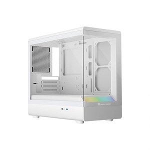 کیس کامپیوتر Jungle Leopard MS-01 سفید – کیس M-ATX با طراحی حرفه‌ای و تهویه بهینه