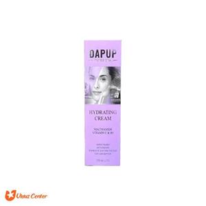 کرم مرطوب کننده Dapup حاوی نیاسین آمید و ویتامین C و B5 حجم 250 میل