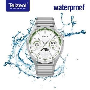 ساعت هوشمند تلزیل مدل WH-05 PRO MAX SCREEN با نمایشگر AMOLED و بدنه و بند آلومینیومی ضد اب