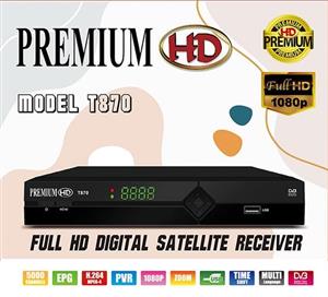 گیرنده دیجیتال پرمیوم مدل T870 کیفیت تصویر فول اچ دی فوق‌العاده عالی امکانات فول بروز اروپا