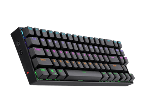 کیبورد مکانیکی بی‌سیم ردراگون مدل Redragon K599 Deimos KRS RGB مشکی