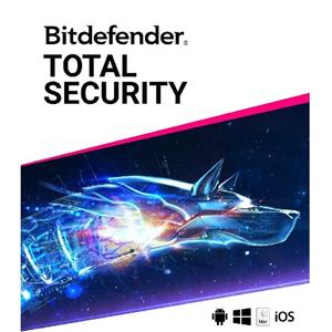 آنتی‌ویروس 3 کاربر 1 سال Bitdefender Total Security 