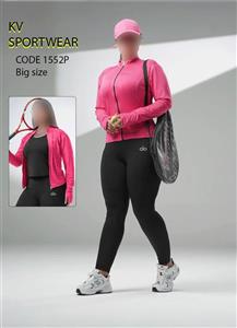 ست نیم تنه شلوار دمپا گشاد ورزشی زنانه NIKE کد 004