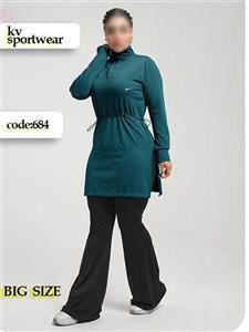 مانتو تک بیگ و فری سایز ورزشی زنانه NIKE کد 002