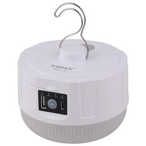 چراغ آویز چادر ویداسی 80 وات با نور مهتابی WD-1115