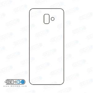 برچسب پشت جی 6 پلاس سامسونگ محافظ پشت رنگی و اکلیلی گوشی Samsung Galaxy J6 Plus Back Protector