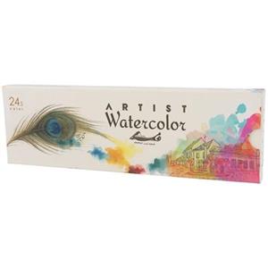 آبرنگ 24 رنگ آقامیری مدل 001