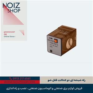 رله شیشه ای دو کنتاکت قفل شو
