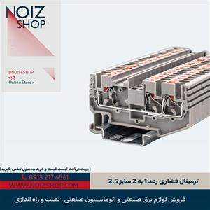 ترمینال فشاری رعد 1 به 2 سایز 2.5