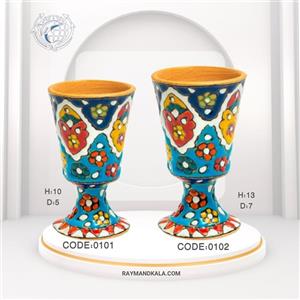 گیلاسی میناکاری 🎨✨ | ترکیبی از هنر و زیبایی برای دکوراسیون خاص شما 