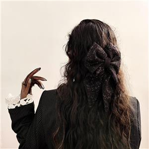 گیره مو پاپیونی توری کد 1005